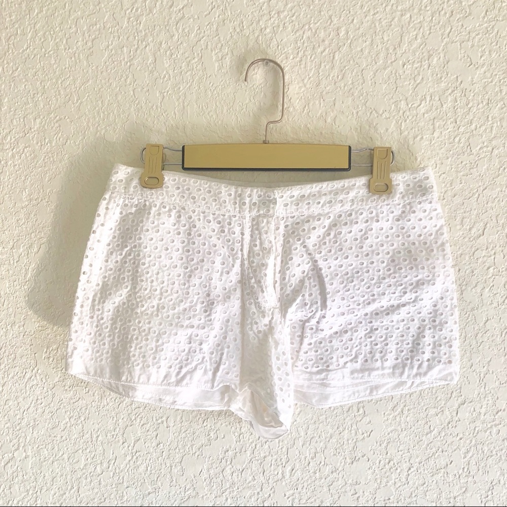 M.S.S.P. White Eyelet Short Shorts 🕊
